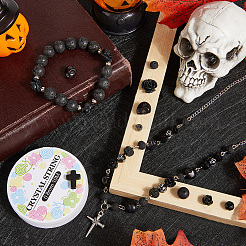 Gothic Theme DIY Stretch Bracelet Making Kits&nbsp;DIY-SC0030-44