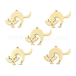 Ion Plating(IP) 201 Stainless Steel Pendants&nbsp;STAS-N098-083LG