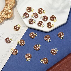 20Pcs 2 Colors Coconut Water Alloy Charms&nbsp;FIND-YW0011-69