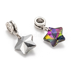 Tibetan Style Alloy Large Hole European Dangle Charms&nbsp;PALLOY-JF00040
