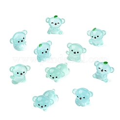 40Pcs 8 Styles Luminous 
Koala Miniature Ornaments&nbsp;DJEW-CJZ0001-005