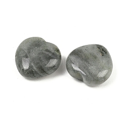 Natural Labradorite Heart Love Stone&nbsp;G-P616-A01-01