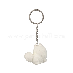 Alloy with Resin Cute Keychain&nbsp;KEYC-Z006-01P-B