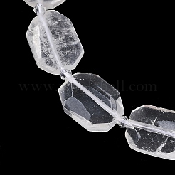 Natural Quartz Crystal Beads Strands&nbsp;G-B125-P16-01