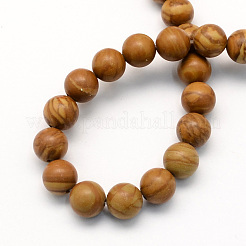Natural Tigerskin Jasper Round Beads Strands&nbsp;X-G-S166-4mm