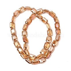 Electroplated Glass Beads&nbsp;EGLA-H002-A-13