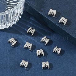 SHEGRACE Brass Micro Pave Cubic Zirconia Pendants&nbsp;XGRQ3D195-482P