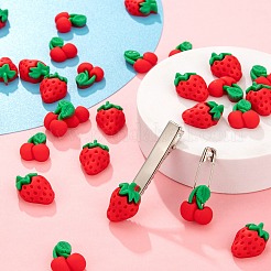 100Pcs Resin Cabochons&nbsp;RESI-LS0001-14