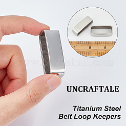 Stainless Steel Belt Loop Keepers&nbsp;FIND-WH0110-795