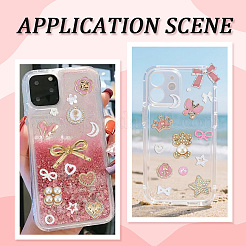 Plastic & ABS Plastic Imitation Pearl & Acrylic Cabochons Findings Kits&nbsp;DIY-SC0033-95
