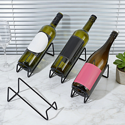 Iron Wine Rack Bottle Holder&nbsp;AJEW-WH0752-733EB