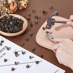 200Pcs Iron Drawing Pins&nbsp;AJEW-UN0005-31