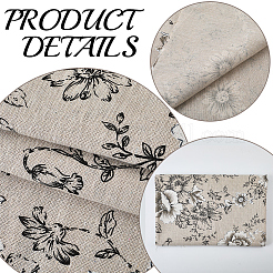 1M Rectangle Cotton Linen Fabric&nbsp;DIY-CY0002-18B