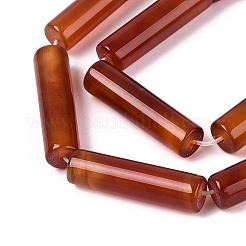 Dyed Natural Red Agate Beads Strands&nbsp;G-T144-30A-01