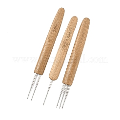 3Pcs 3 Styles Iron Crochet Hooks&nbsp;AJEW-C041-01
