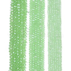 Electroplate Glass Beads Strands&nbsp;EGLA-A044-J6mm-A01