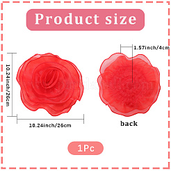3D Flower Polyester Multilayer Ornament Accessories&nbsp;FIND-WH20008-43A