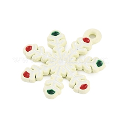 Christmas Theme Spray Painted Alloy Enamel Pendants&nbsp;X-ENAM-Z020-01F