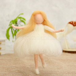 Fairy Wool Felt Needle Felting Kit with Instructions&nbsp;DOLL-PW0004-08