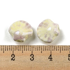 Shell Shape Handmade Porcelain Beads&nbsp;X1-PORC-E022-01B