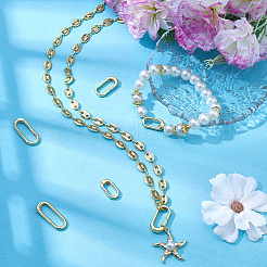 6Pcs 3 Styles Brass Spring Gate Rings&nbsp;KK-SC0007-59