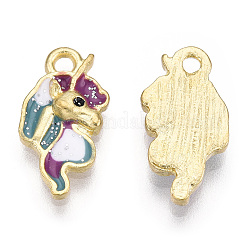 Zinc Alloy Enamel Pendants&nbsp;ENAM-CJC0006-15