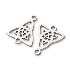 304 Stainless Steel Trinity Knot Connector Charms&nbsp;STAS-A141-04P