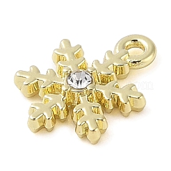 Alloy with Rhinestone Pendants&nbsp;ALRI-U001-02E-01