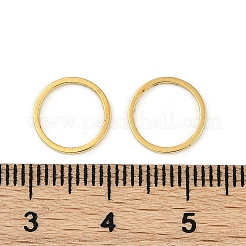 Rack Plating Brass Linking Rings&nbsp;KK-P286-01B-G
