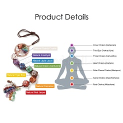Chakra Hanging Ornament&nbsp;AJEW-I059-03R