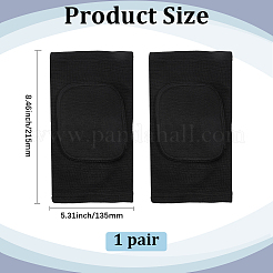 Sponge & Polyester Yoga Sports Knee Pads&nbsp;AJEW-WH20054-202B-01