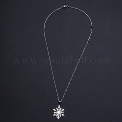 Non-Tarnish 201 Stainless Steel Pendants Necklaces&nbsp;NJEW-S105-JN723-45-1