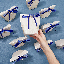 Flower Print Cardboard Candy Boxes&nbsp;CON-WH0089-51A