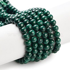 Natural Malachite Beads Strands&nbsp;G-I001-4mm-01