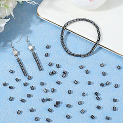 150Pcs Non-Magnetic Synthetic Hematite Beads&nbsp;G-BBC0001-57