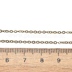 PVD Vacuum Plating 304 Stainless Steel Cable Chain Necklaces&nbsp;STAS-M174-025G