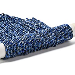 Natural Lapis Lazuli Beads Strands&nbsp;G-RM2025526-A01-3mm