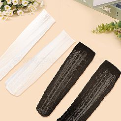 2 Pairs 2 Colors Polycotton Leg Sleeves&nbsp;AJEW-CY0001-30
