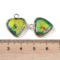 Dyed Synthetic Imperial Jasper Pendants&nbsp;G-P529-08G-06
