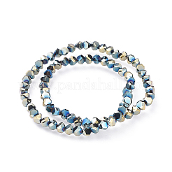 Electroplate Glass Beads Strands&nbsp;EGLA-L016-FP-A02