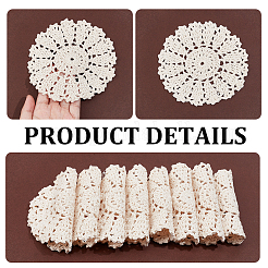 Cotton Braided Washable Placemat&nbsp;LS-DJEW-WH0016-38