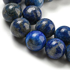 Natural Lapis Lazuli Beads Strands&nbsp;G-E483-17-8mm