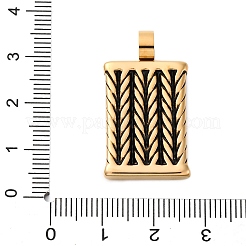 304 Stainless Steel Enamel Pendants&nbsp;STAS-U043-04G