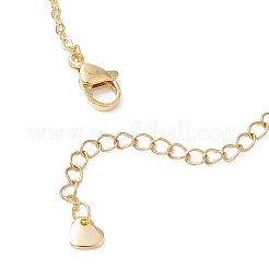 Brass Cable Chains Ring Bracelets for Women&nbsp;BJEW-JB11484-01