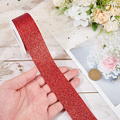 10 Yards Sparkle Polyester Ribbon&nbsp;OCOR-CY0004-10B