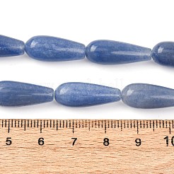 Natural Blue Aventurine(Dyed & Heated) Beads Strands&nbsp;G-H064-D04-01