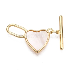 Brass Toggle Clasps&nbsp;KK-N254-139G