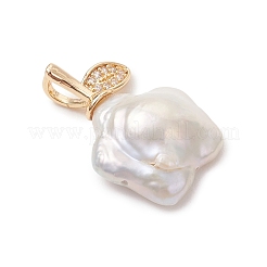 Natural Keshi Pearl Pendants&nbsp;PALLOY-JF05080