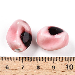Handmade Porcelain Beads&nbsp;PORC-N008-06O