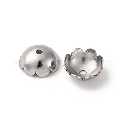 316L Surgical Stainless Steel Bead Caps&nbsp;STAS-C125-01B-P
